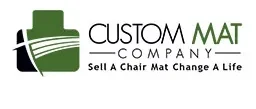 A logo of custom comfort company