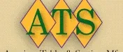 A logo of american tables and seating.