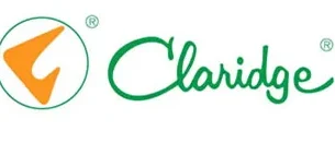 A green and white logo for clarins.