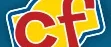 A logo of carl 's jr. And a red, yellow and blue logo