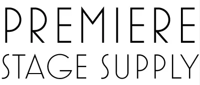 A logo for premier stage supplies.