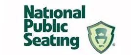 A national public seating logo with an image of the same logo.