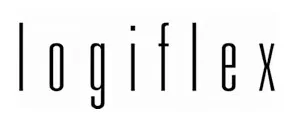 A black and white image of the word giflon.